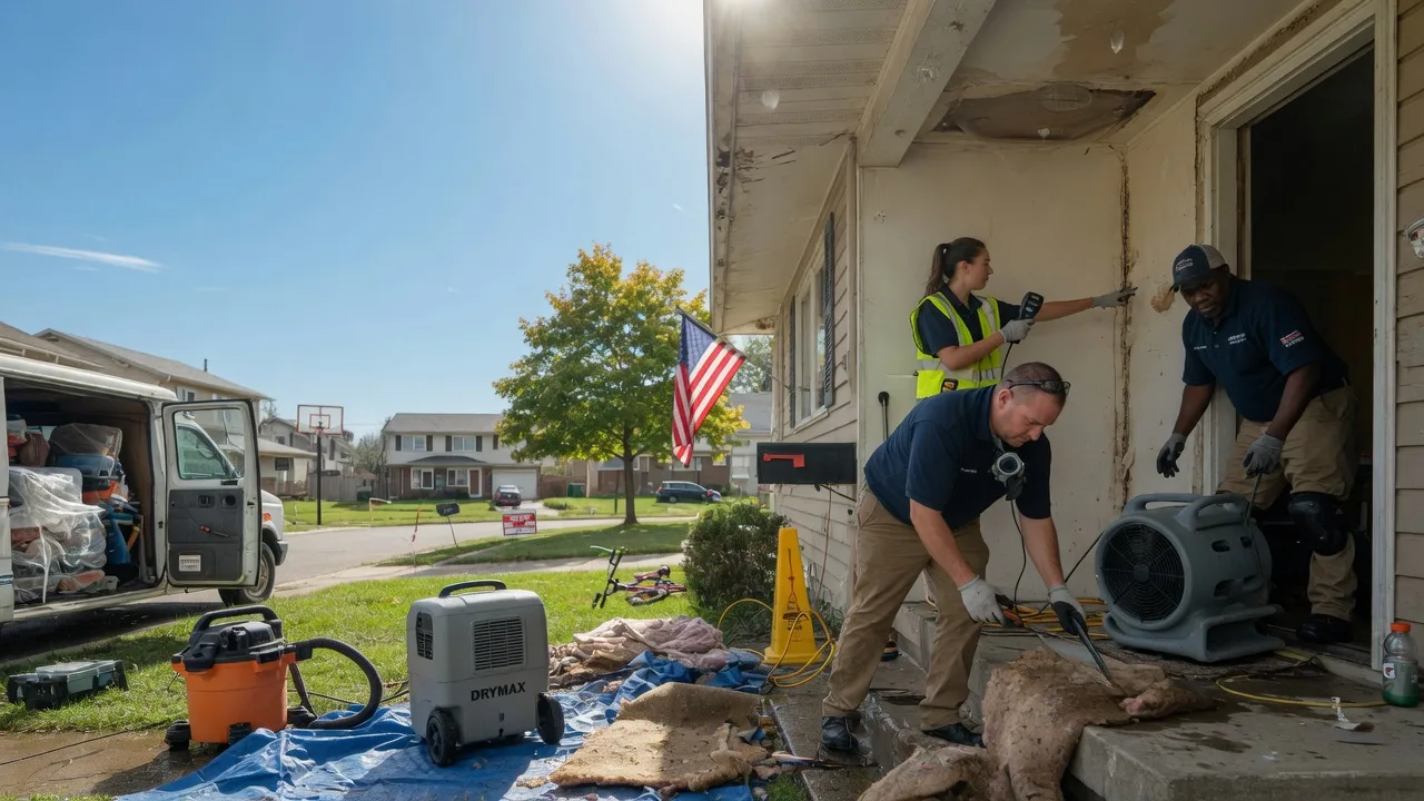 Water Damage Restoration in West Frankfort, IL near me